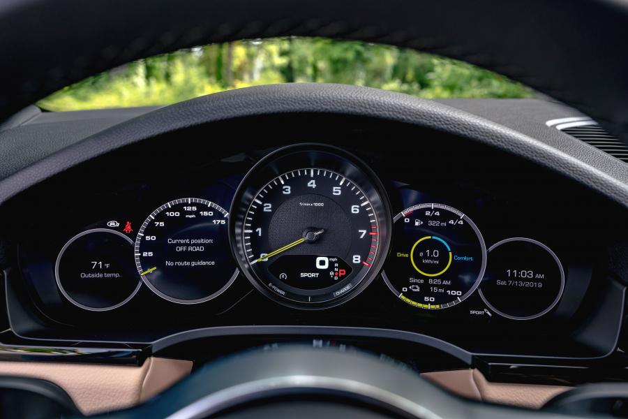 Панель приборов Porsche Cayenne E-Hybrid (PO536) 2018 года  (NA) (фото 4 из 38)
